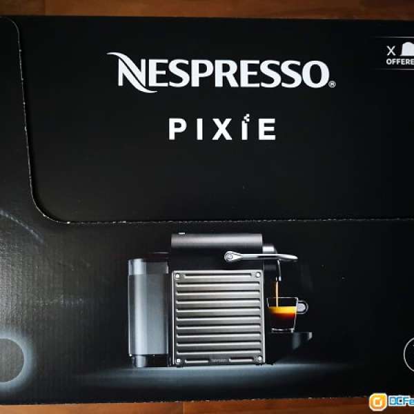 Nespresso - Pixie Electric Titan Coffee Machine - 全新 Pixie 咖啡機