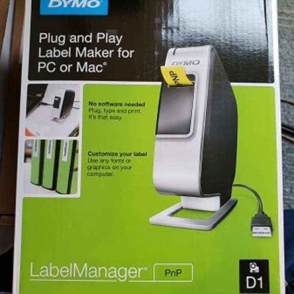 DYMO Plug and Play Label Maker PnP 99%新 標籤機