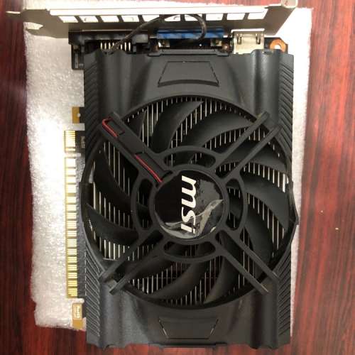 二手 MSI GTX650 1GB D5 OC PCIE DISPLAY CARD