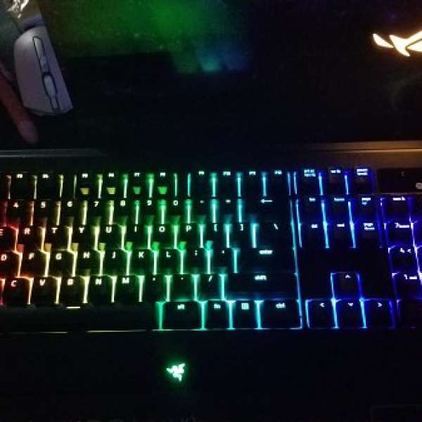 Razer BlackWidow Chroma V2 8成5新 行貨有單保