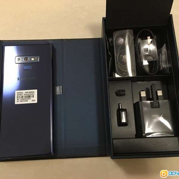 Samsung note9 128GB 藍色(行貨)