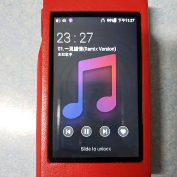 红色Fiio x5 iii