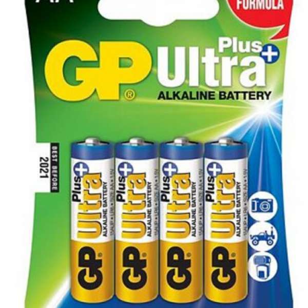 GP超特強鹼性電池 AA 四粒四包