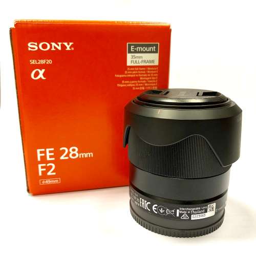 95% 新 Sony FE 28mm F2 (E-mount)