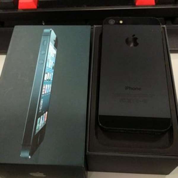 Apple iPhone 5 , Black , 64GB - 80% new