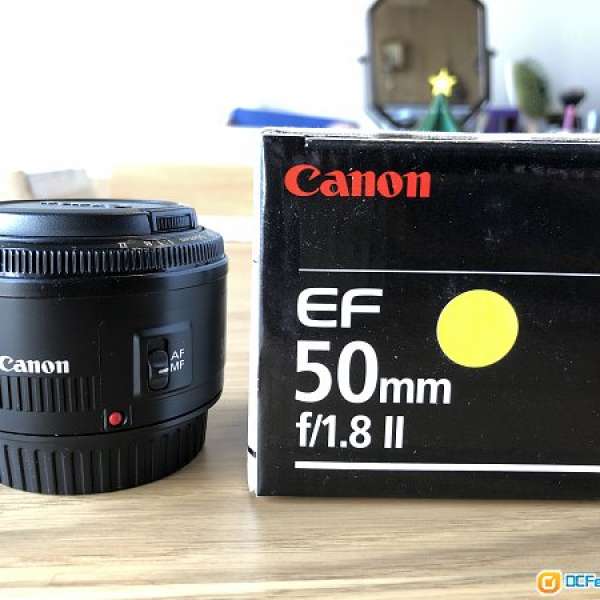 CANON EF 50mm F1.8 II