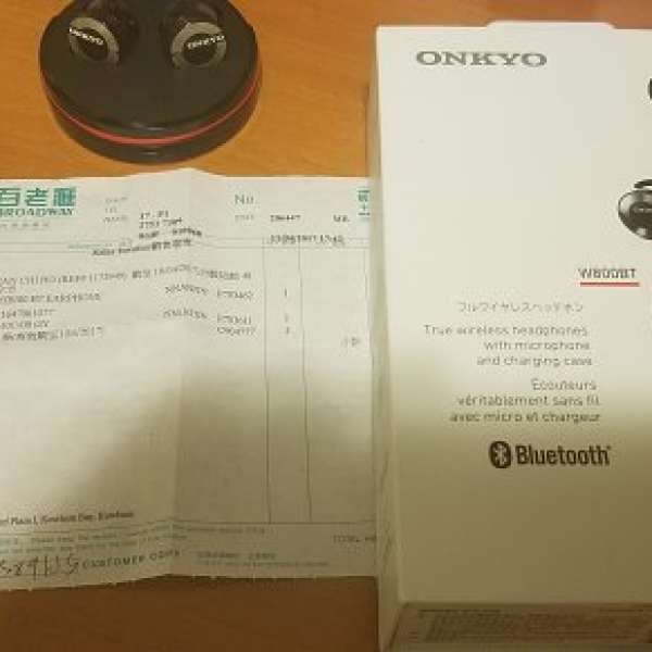 Onkyo bluetooth true wireless earphones W800BT