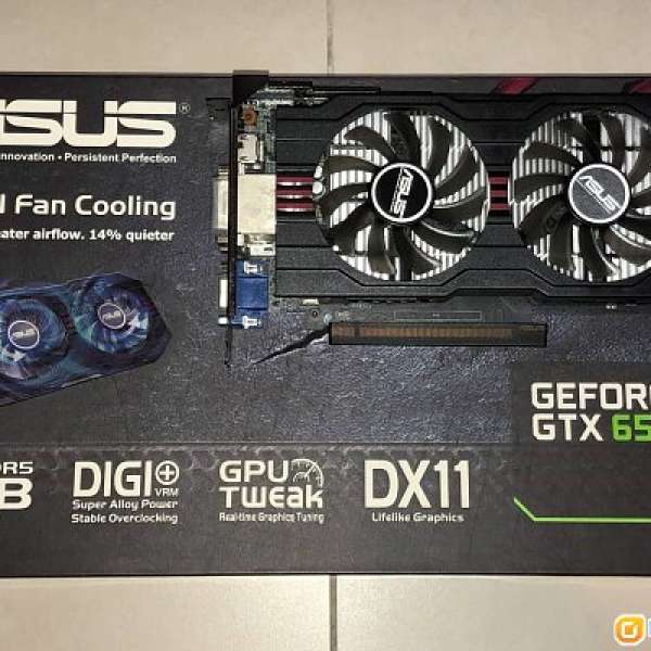 ASUS GeForce GTX 650 Ti 1GB GDDR5 Nvidia