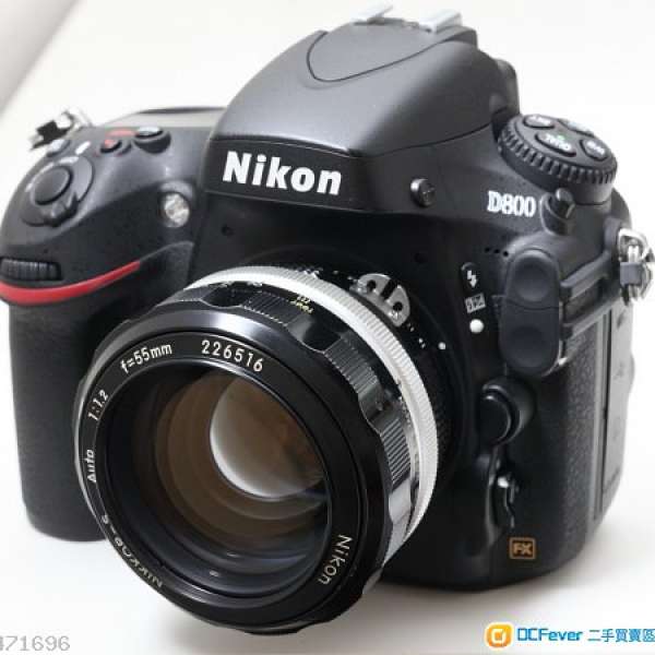 Nikon Nikkor S 55mm f/1.2 號稱“夜之眼” (罕有更換原廠AI) 95新   Nikon數碼菲林...