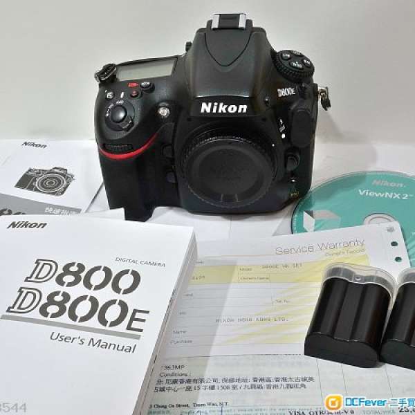 Nikon D800E 極新淨(SC 11,7xx)！