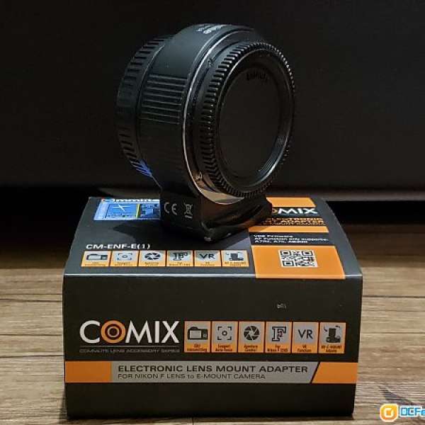 Commlite CM-ENF-E(1) Nikon F to  E-mount Adapter