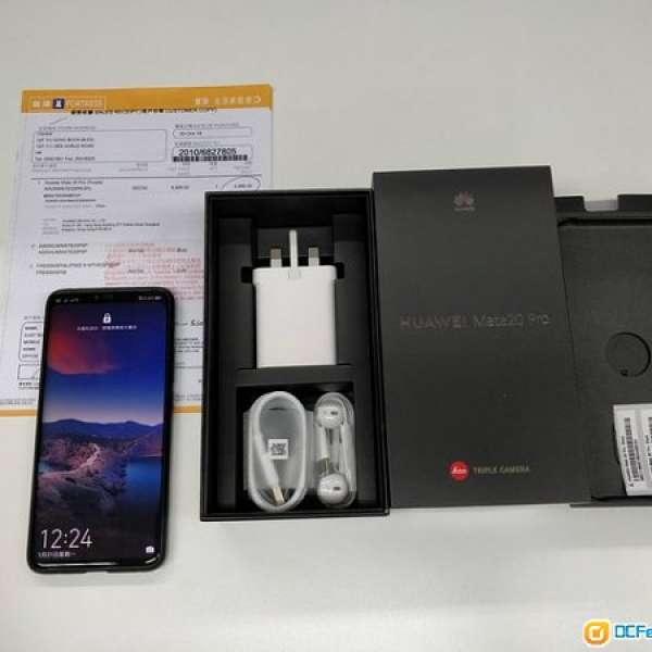 HUAWEI Mate 20 Pro 黑色 6+128GB 港行