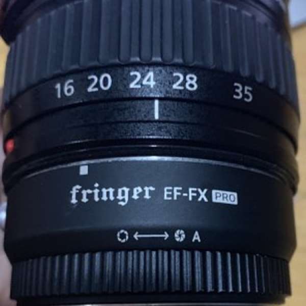 Fringer pro EF to FX mount adapter