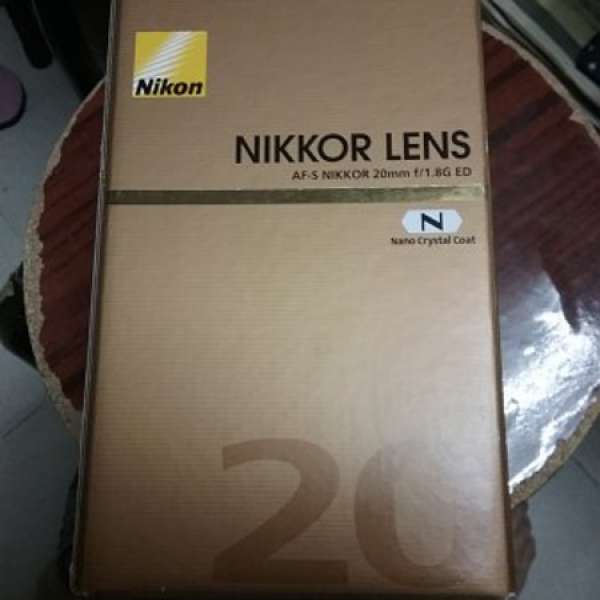 Nikon 20mm 1.8g