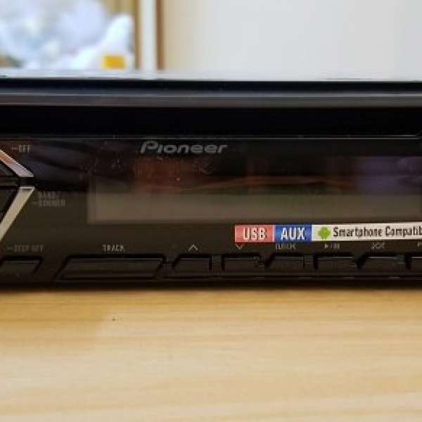 Pioneer 車cd機 DEH-S1050UB 細甩面 有遙控 有盒 - $600