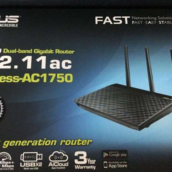 AC1750 Asus Router + TP link Repeator