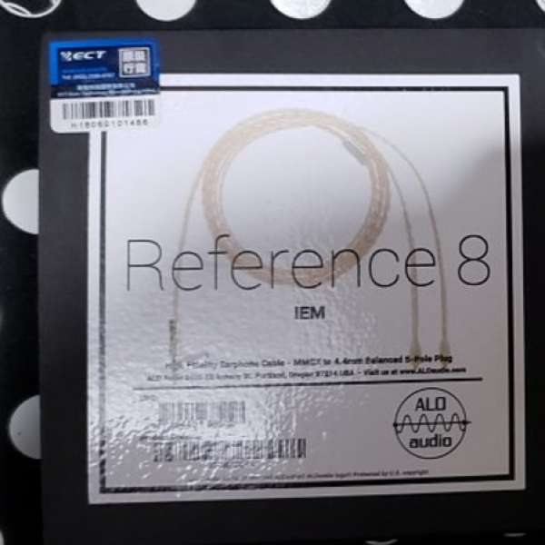 全新 ALO Audio Reference 8 IEM Cable - MMCX-4.4mm (建議零售價$2680)