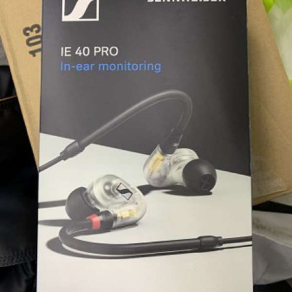 Sennheiser IE40 Pro 透明全新