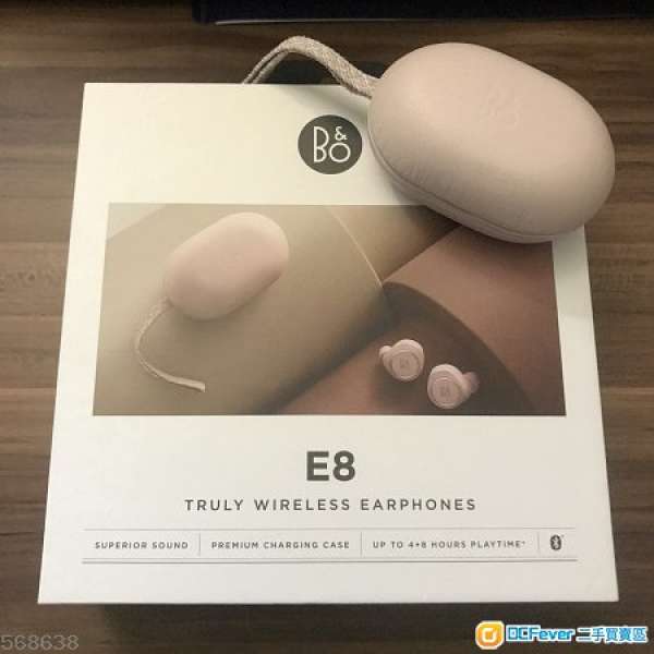 B&O E8 真無線藍芽耳機 櫻花粉色