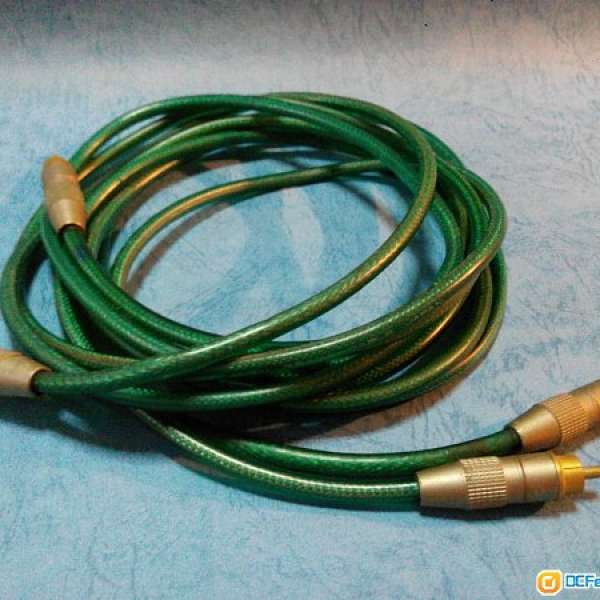 那些年，靚音響線ofc  audio／video high grade cable japan 2m 純銀