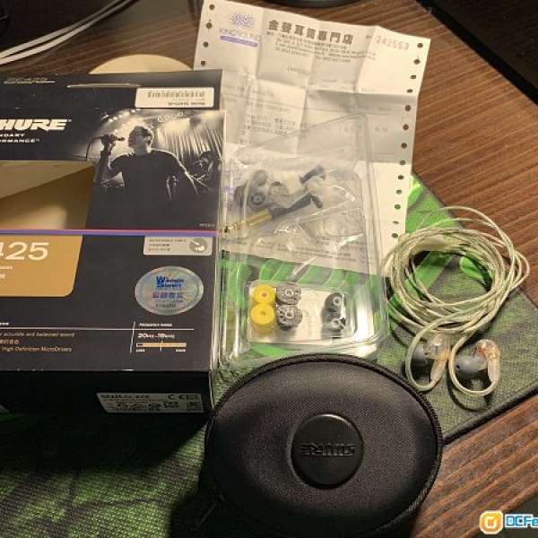 Shure SE425 透明