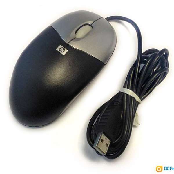 HP (by Logitech) M-UAE96 USB Wired Optical Mouse 有線 光學 滑鼠 鼠標