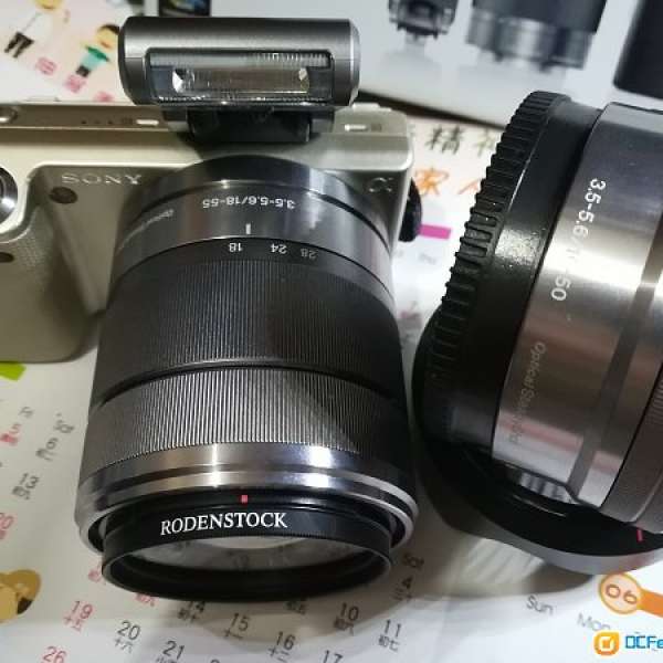 行貨 Sony NEX-5 + (E1650  + E1855)雙kit 鏡 (連filter)