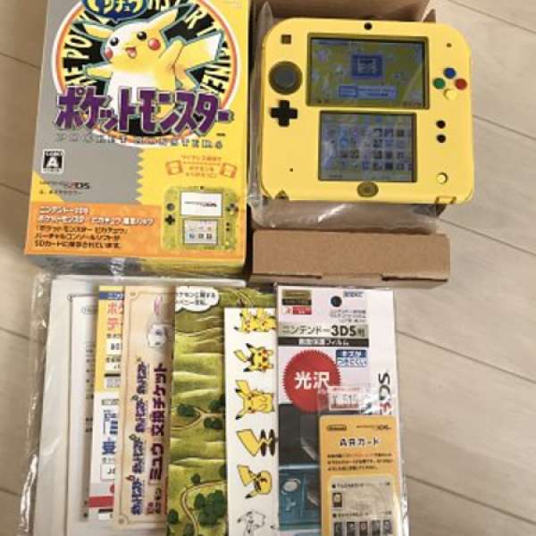 2DS pikachu 比卡超 （N2DS 3DS N3DS遊戲通用）