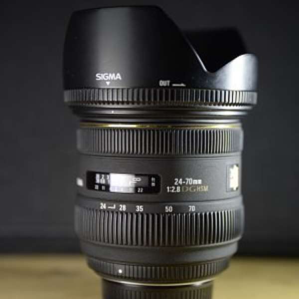 Sigma 24-70 f2.8 IF EX DG HSM (nikon mount)