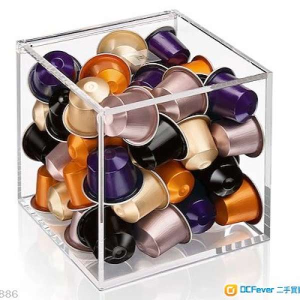 100%new全新 Nespresso VIEW Cube transparent coffee capsule dispenser