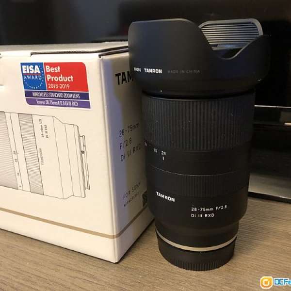 Tamron 28-75 2.8 FE mount for sony