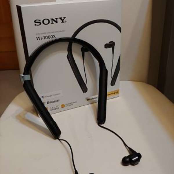 99%新 SONY WI-1000X 無線降噪入耳式耳機