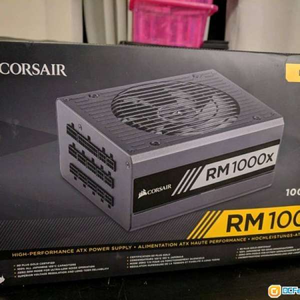 全模組 9成新 靚仔 Corsair RM1000x 全模組