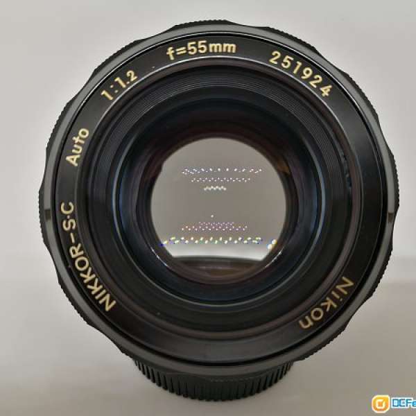 Nikon Nikkor-S.C Auto 55mm F1.2 non-AI mount