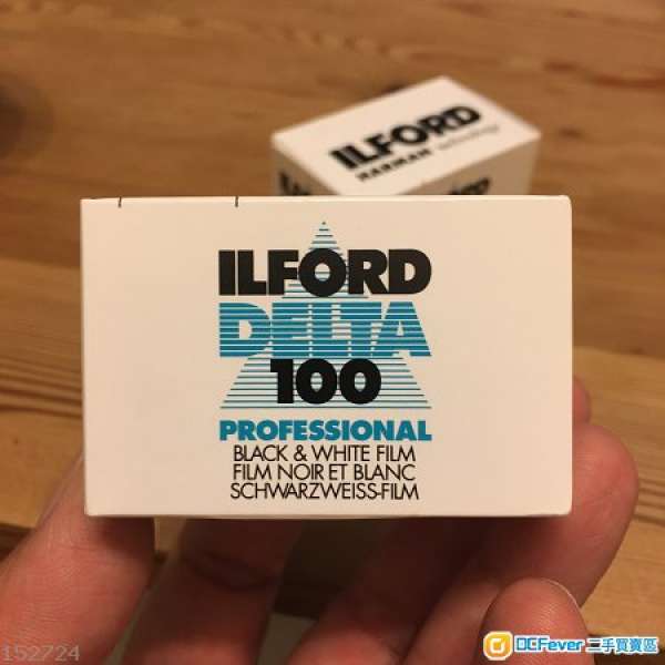 [過期] 英國 ILFORD Delta 100 及XP2 Super 400 黑白負片 36張 (各兩筒)