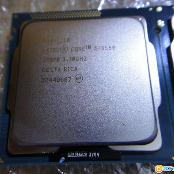 Intel® Core™ i5-3550  3.3GHz $350 Socket 1155