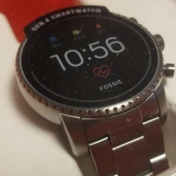 Fossil Gen 4 Smartwatch FTW4012 鋼面，鋼錶帶 第四代 智能手錶 （全新未開封）