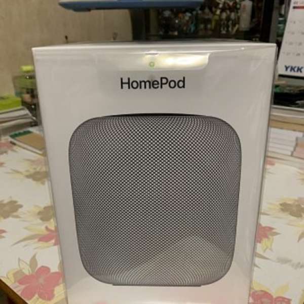 100%全新未開封,香港行貨 Homepod (太空灰) Space Grey.