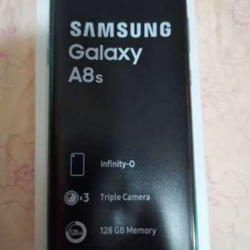 全新已開封Samsung Galaxy A8S 6+128GB幻綠黑行貨