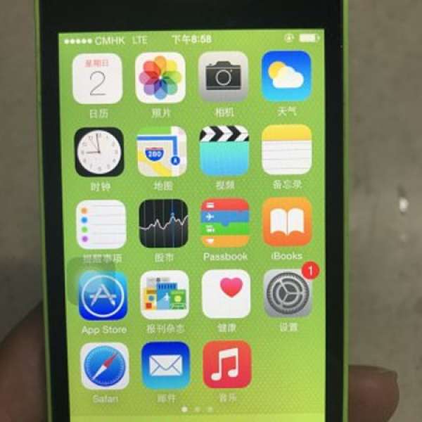 Iphone 5C 16GB 綠色 可完美JB