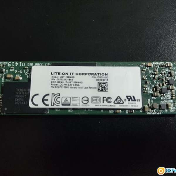 Liteon LGT-128M6G 高速 M.2 128GB SSD 台灣建興