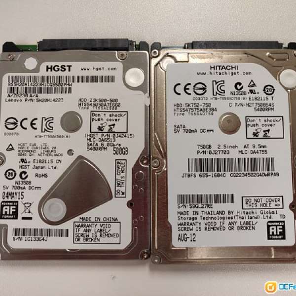 2.5 inch SATA hard-disk