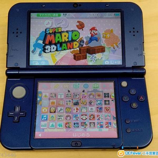 日版藍色 New 3DS LL (已包遊戲)