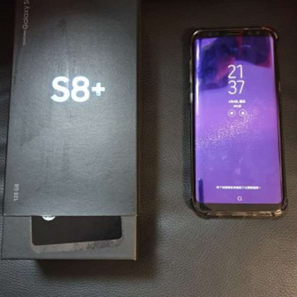 Samsung 三星 s8 plus 128g 紫色行貨 9成新,冇花,有盒,有牛,過保