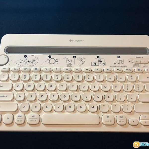 Logitech K480 Bluetooth Multi-Device Keyboard 藍芽鍵盤 for Windows Mac