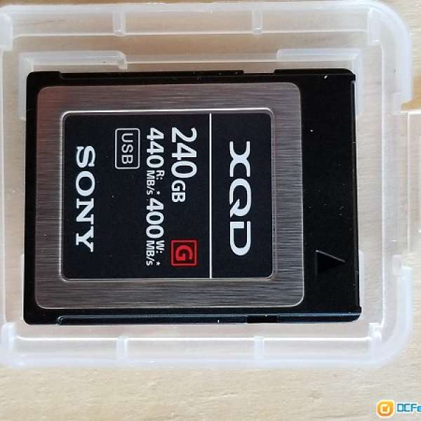 Sony XQD 240GB card