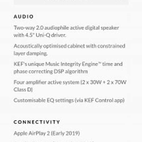 100% new KEF LSX speaker