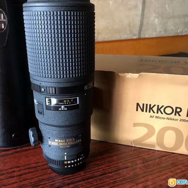 Nikon AF Micro Nikkor 200mm f/4D IF-ED