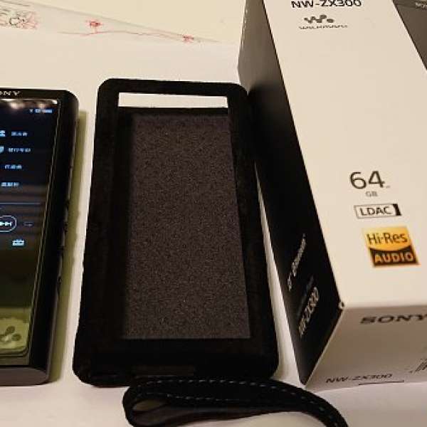 Sony ZX300 小黑磚 99%新 連Dignis絨套