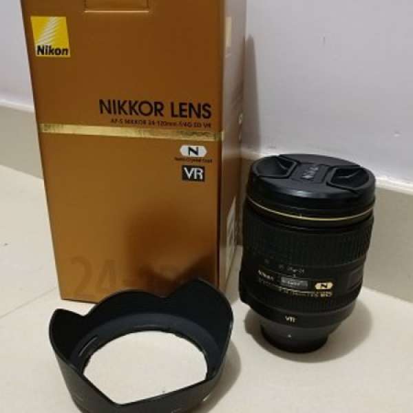 Nikon AF-S NIKKOR 24-120mm f/4G ED VR (90% 新)